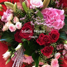 bouquet champêtre tons...