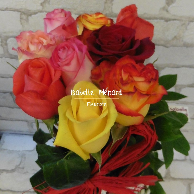 petit fagot de roses