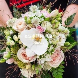 bouquet de mariée rond