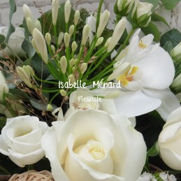 bouquet blanc pur