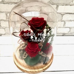 Roses éternelles sous...