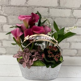 jardin de muguet et arum